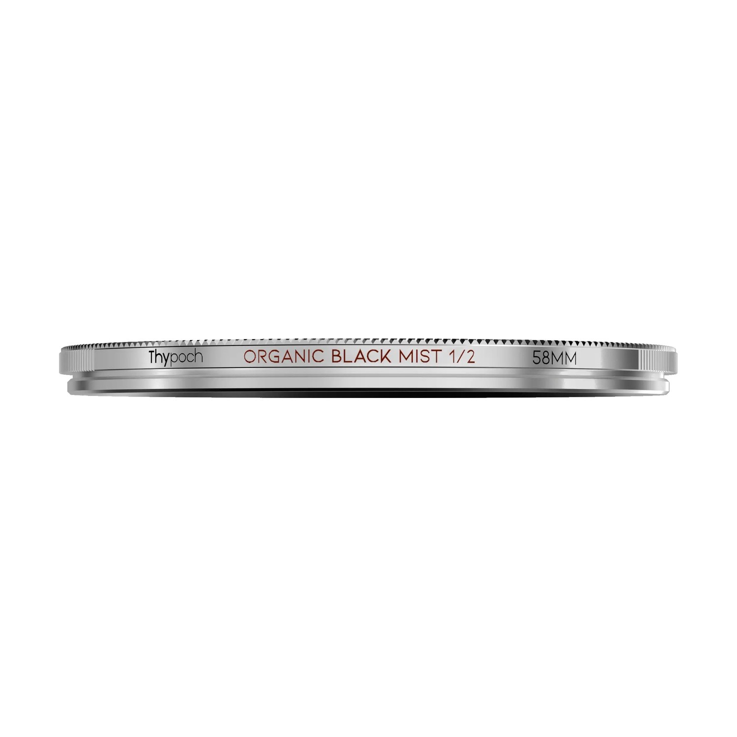 Thypoch Organic Black Mist Filter (58 mm, Stärke 1/2, Silber)