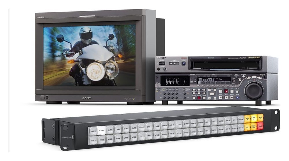 Blackmagic Videohub Smart Control Pro – Steuerung im Cut-Bus-Stil