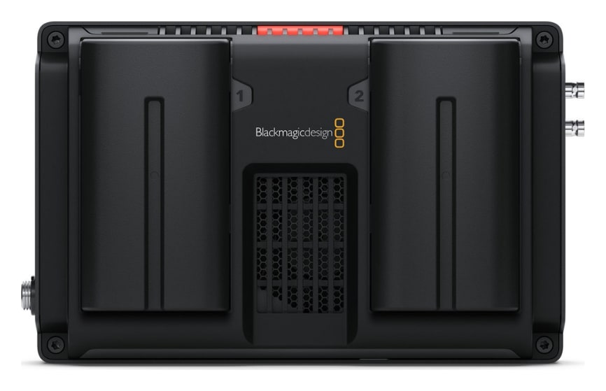 Video Assist 5″ 12G HDR – Zwei NP-F-Akkus und verriegelbarer 12-V-Anschluss