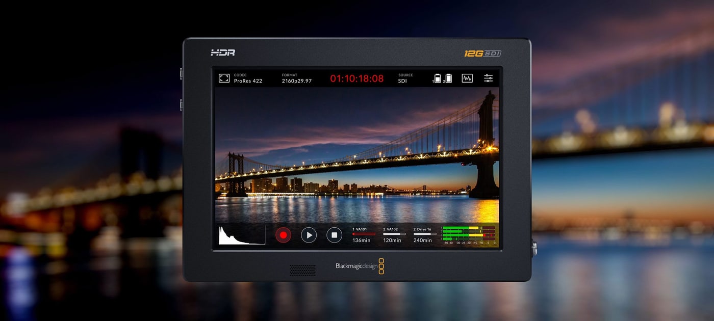 Video Assist 7″ 12G HDR – Superhelles HDR-Display mit großem Farbraum