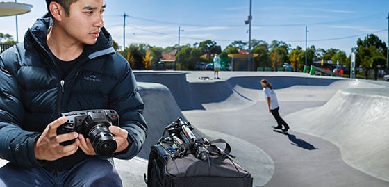 Blackmagic Pocket Cinema Camera 4K – Profikamera im kompakten Gehäuse