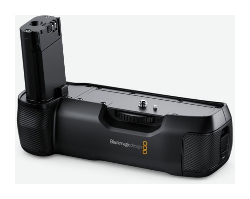 Blackmagic Pocket Cinema Camera 4K – LP-E6-Akkus und 12-V-Eingang