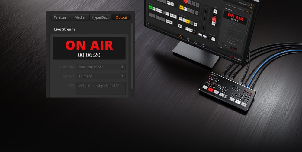ATEM Mini Pro – Streaming direkt über Ethernet