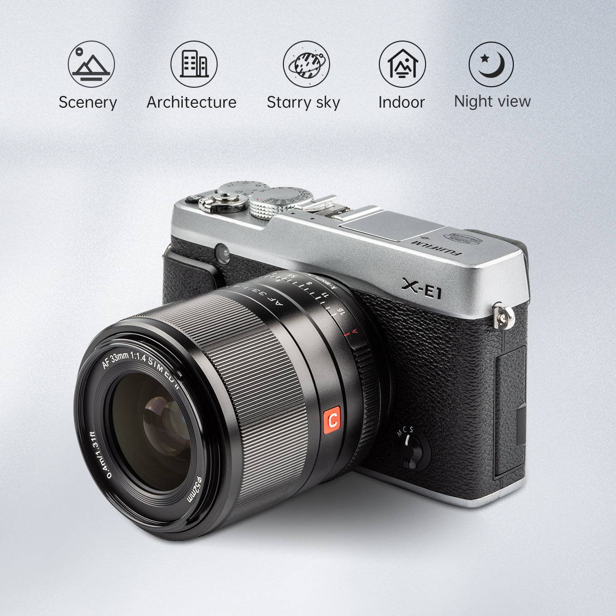 Ukázková fotografie Viltrox 33 mm