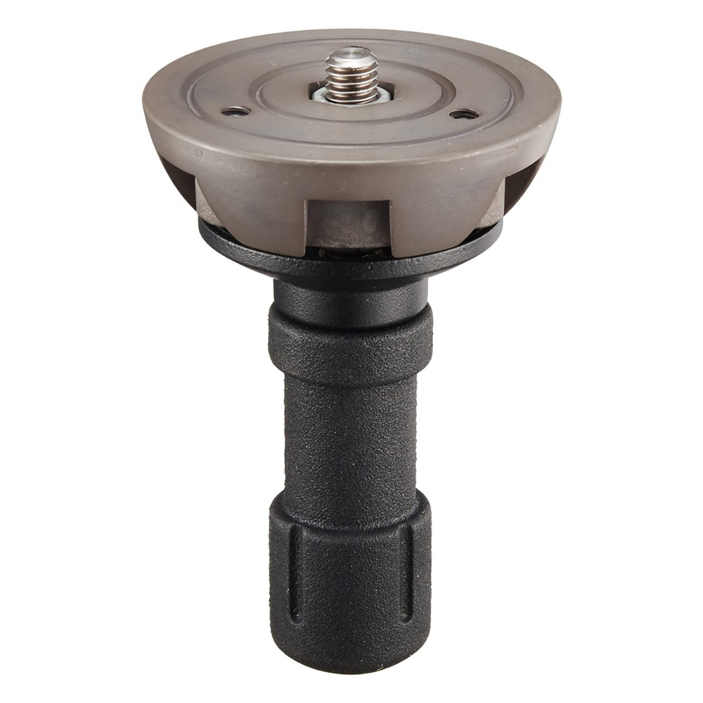 Manfrotto 520BALLSH, kurze 75-mm-Halbkugel mit Feststellgriff