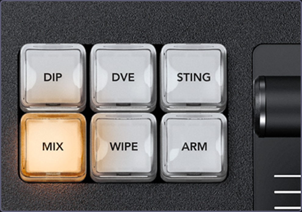 ATEM 2 M/E Advanced Panel 20 – Übergänge per Tastendruck