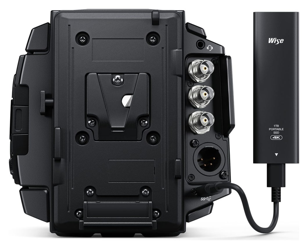 Blackmagic URSA Mini Pro 12K – Drei Aufnahmemöglichkeiten