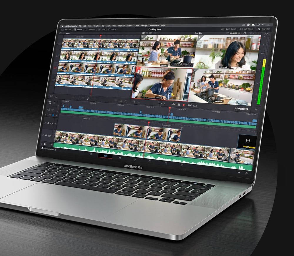 ATEM Mini Pro ISO – DaVinci-Resolve-Projekt und Blackmagic RAW