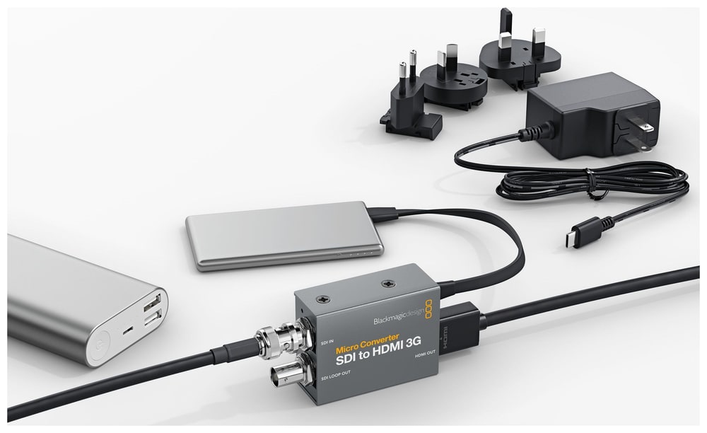 Micro Converter SDI to HDMI 3G – Netzteil im Lieferumfang