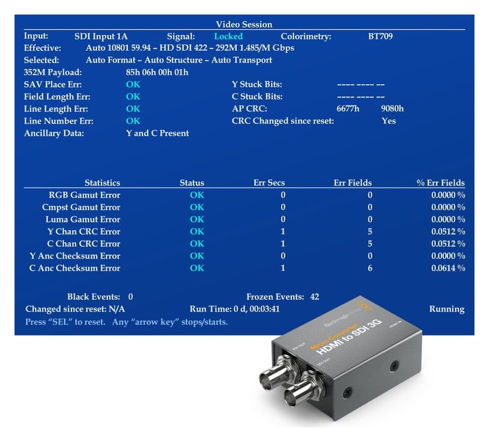 Micro Converter HDMI to SDI 3G – Broadcast-Formate ohne Kompromisse