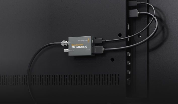 Micro Converter SDI to HDMI 3G – Professionelles Monitoring von SDI