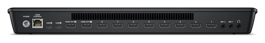ATEM Mini Extreme – Zwei HDMI-Ausgänge, zwei USB-C und Kopfhörer