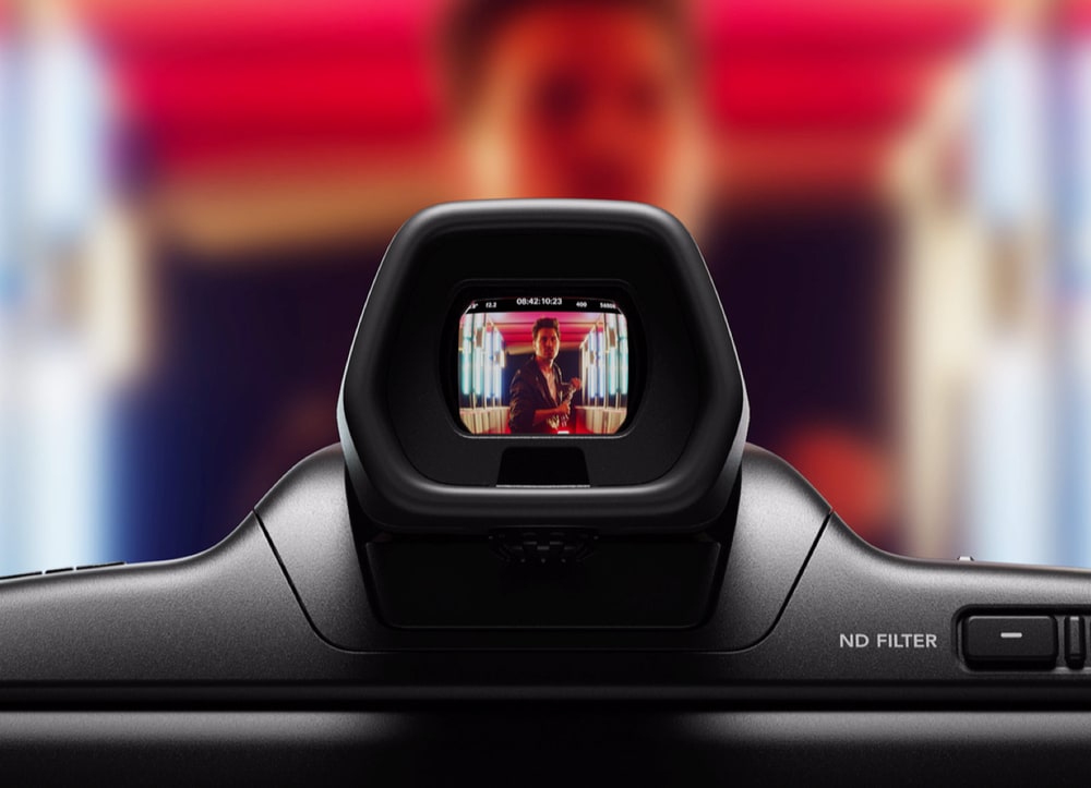 Blackmagic Pocket Cinema Camera Pro EVF – OLED-Display mit 1280 × 960