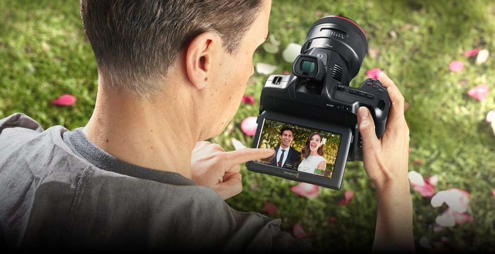 Blackmagic Pocket Cinema Camera Pro EVF – Annäherungssensor und Statusinformationen