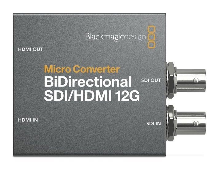 Micro Converter BiDirectional SDI/HDMI 12G – Einstellungen in Blackmagic Converters Setup