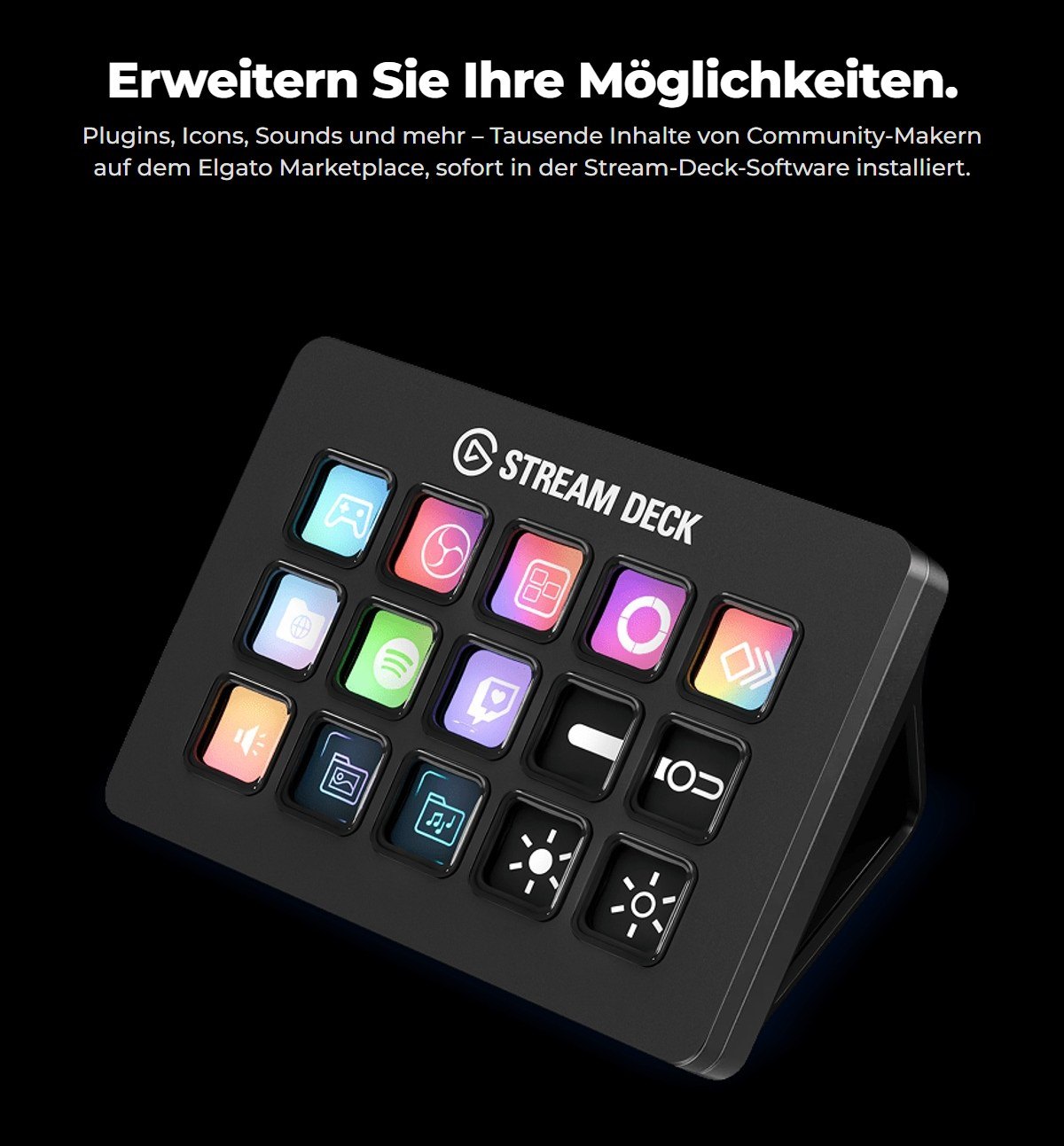 Erweiterungen vom Marketplace