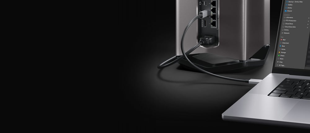 Blackmagic Design Cloud Store 80TB – USB-C für schnellen Zugriff, Import und Sicherung