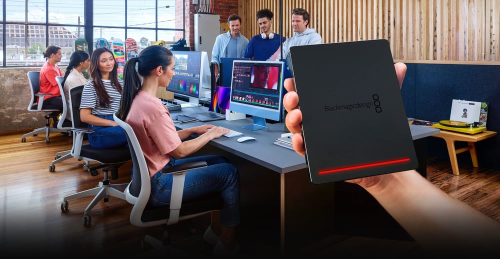 Blackmagic Design Cloud Pod – Klein und leise, ohne internen Speicher