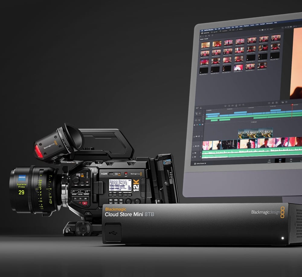 Blackmagic Design Cloud Store Mini 8TB – Für Schnitt, Farbkorrektur und Ton