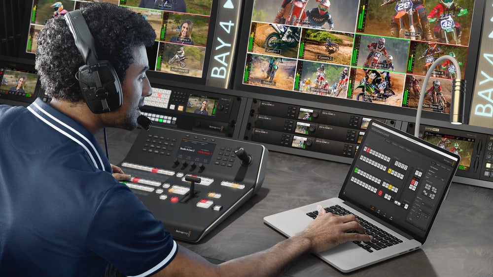 ATEM 4 M/E Constellation HD – Software und Hardware-Panels