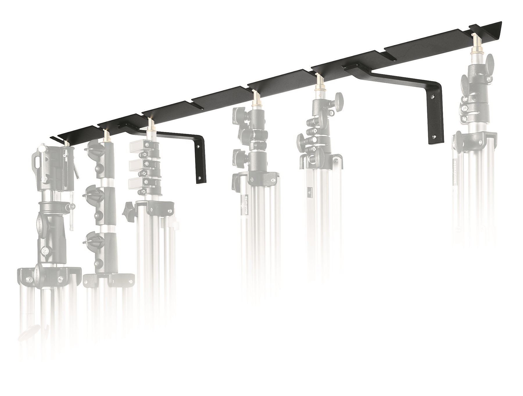 Manfrotto 027 – Wandhalter für 8 Lichtstative