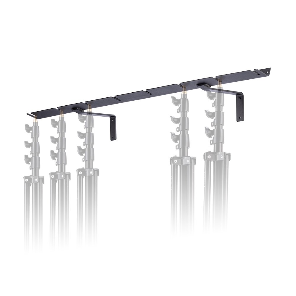 Platz für acht Lichtstative