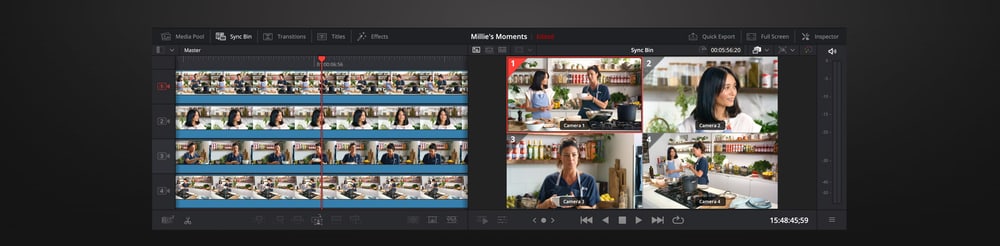 ATEM SDI Extreme ISO – Neun ISO-Aufnahmen und ein DaVinci-Resolve-Projekt