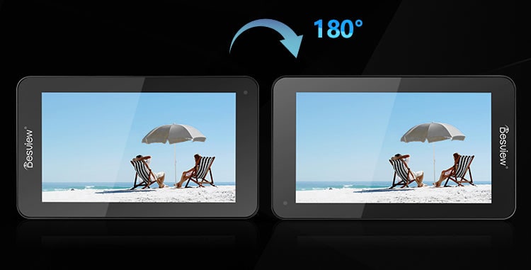Desview U6 – Lagesensor und automatische Bilddrehung