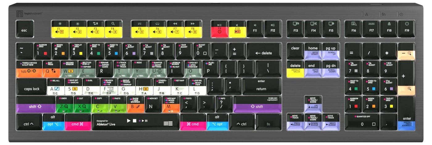 Kürzel-Layout für Ableton Live