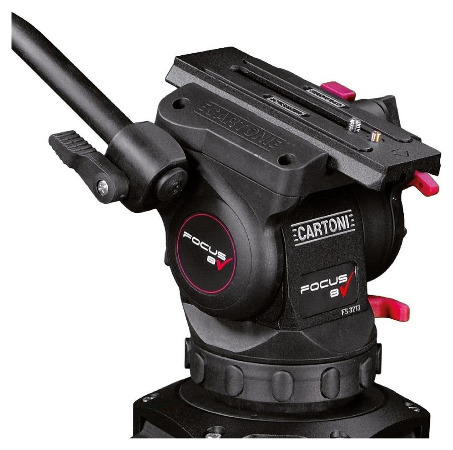 Cartoni Focus 8 SDS Carbon System – Fluidkopf Focus 8
