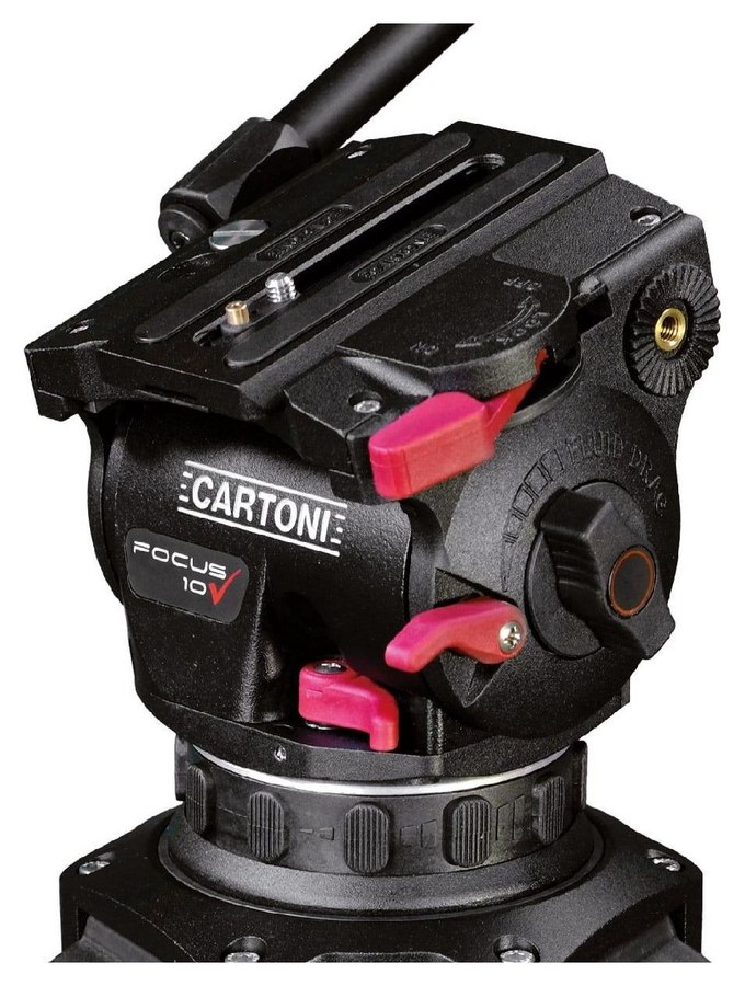 Cartoni Focus 10 SDS Carbon System – Bedienhebel
