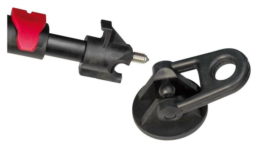 Cartoni Focus 12 Red Lock System MS – Schwenkbare Gummifüße