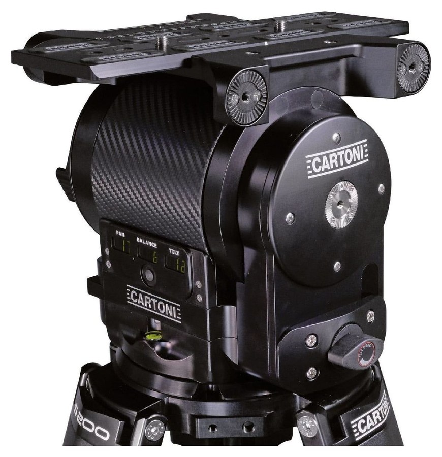 Cartoni HM5000 Fluidkopf Maxima 5.0 – Ergonomische Bedienung
