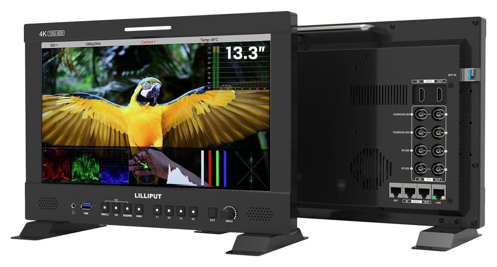 Lilliput Q13 – Steuerung vom Computer und Tally