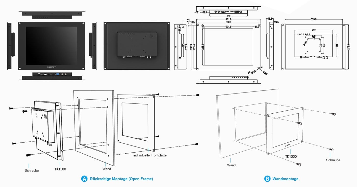 Lilliput TK1500-NP/C/T – Infografik 1