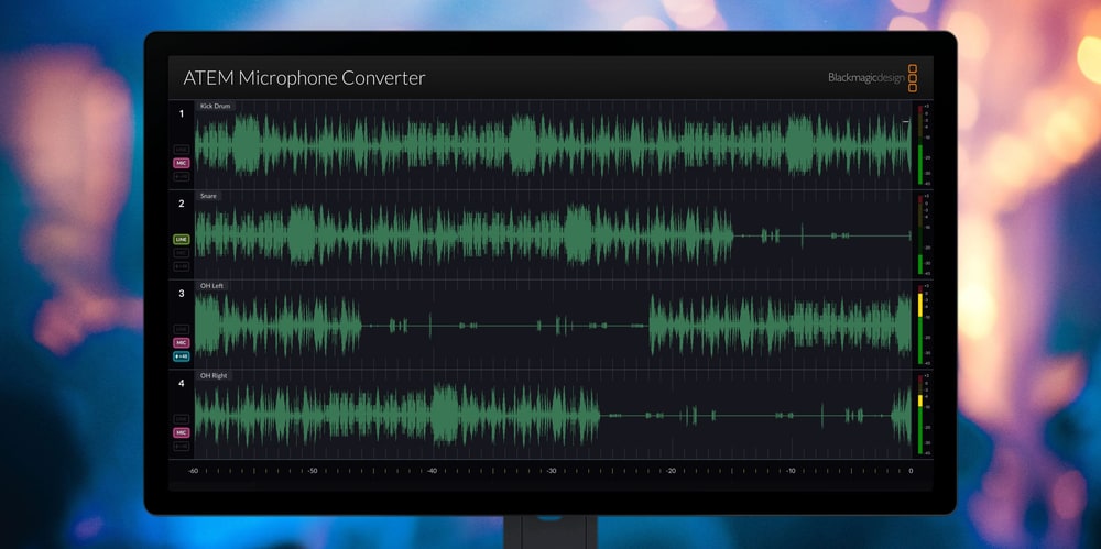 ATEM Microphone Converter – Monitoring über HDMI