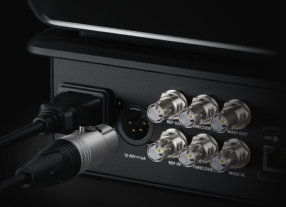 ATEM Television Studio HD8 2TB – Integrierte Netzversorgung und 12-V-Reserve