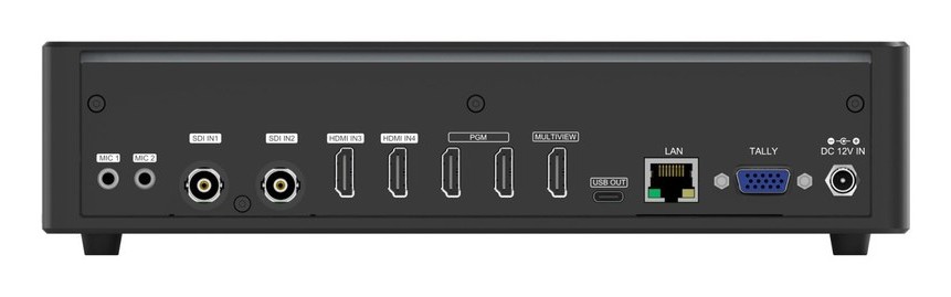 AVMATRIX PVS0403U – Anschlüsse auf der Rückseite