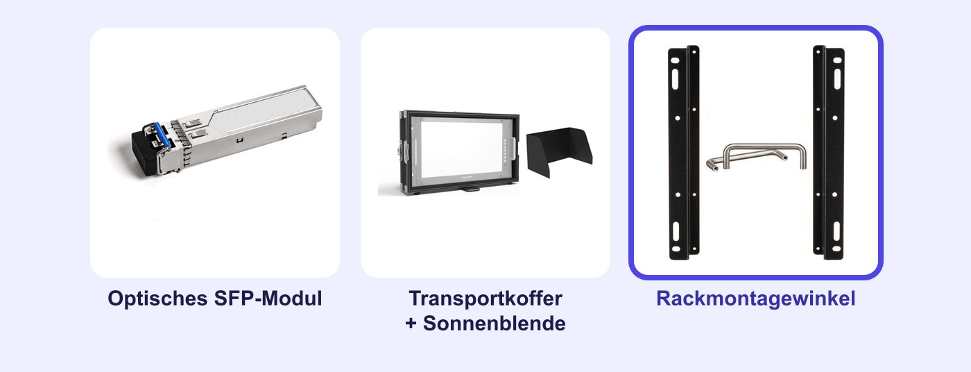 Optionales Zubehör für den Monitor Lilliput Q28
