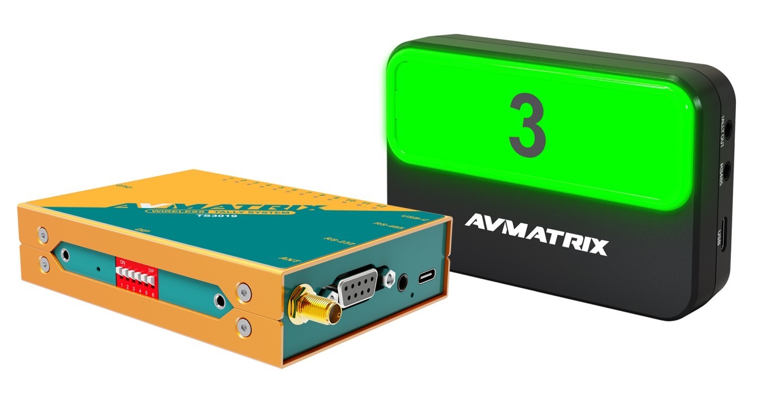 AVMATRIX TS3019-8 – Steuerbox und Lampe
