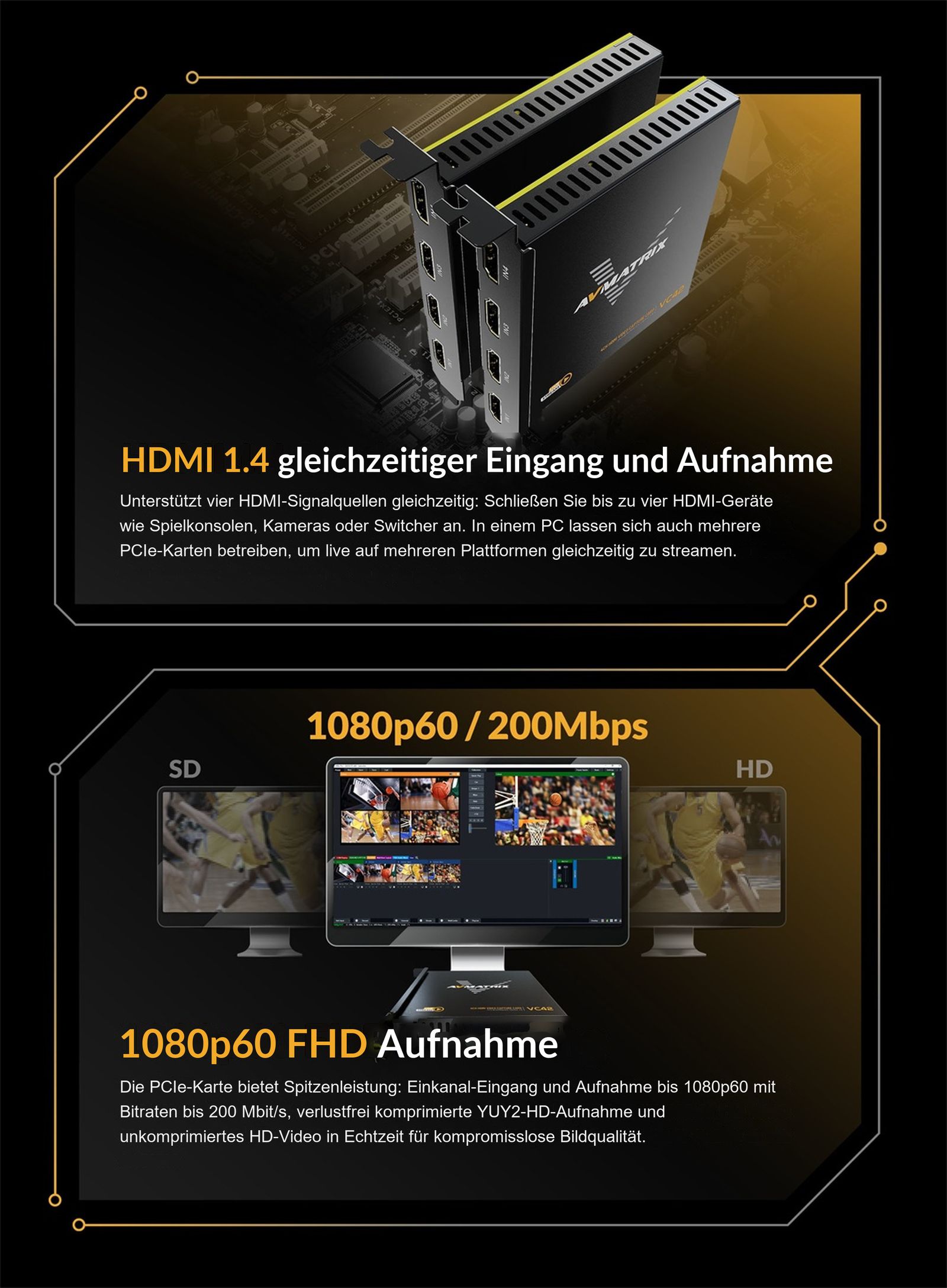 AVMATRIX VC42x – Infografik