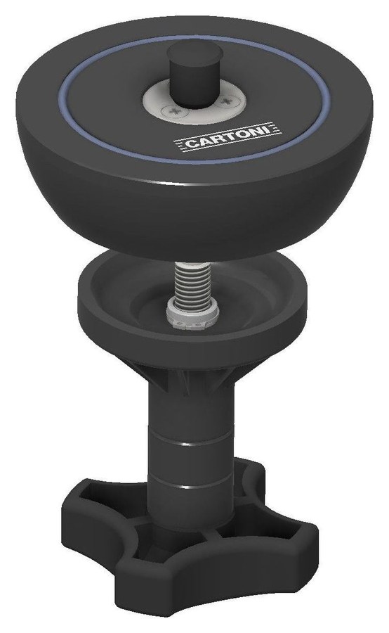 Cartoni AT923 Halbkugel 100 mm – Mit 3/8″-Schraube