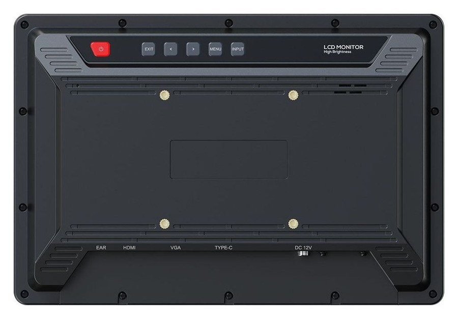 Lilliput FA1019-NP/C/T – Rückseite mit VESA 75 mm