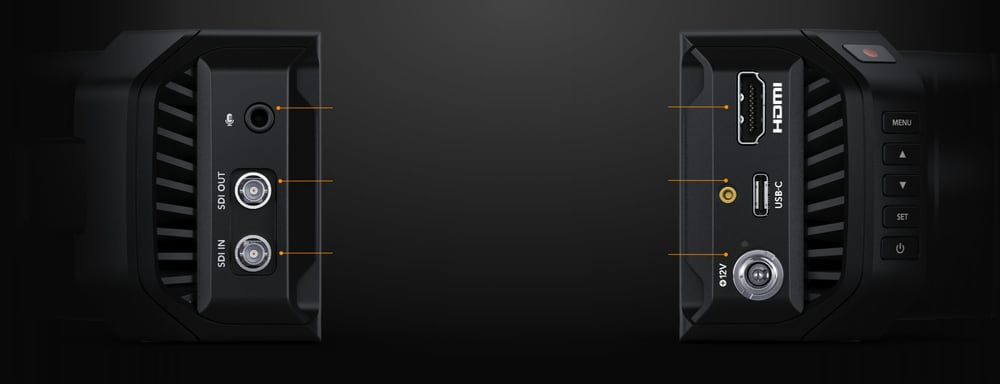 Blackmagic Design Micro Studio Camera 4K G2 – 12G-SDI und HDMI