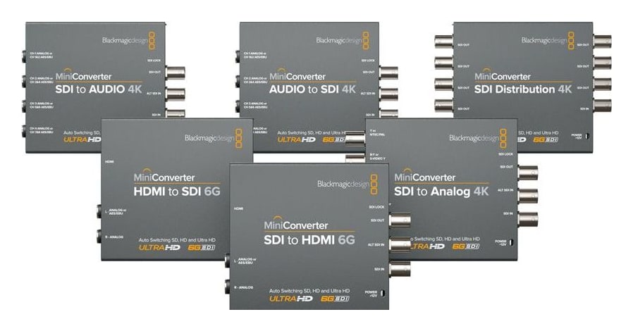 Mini Converter SDI to Audio 4K – 6G-SDI-Serie der Mini Converter