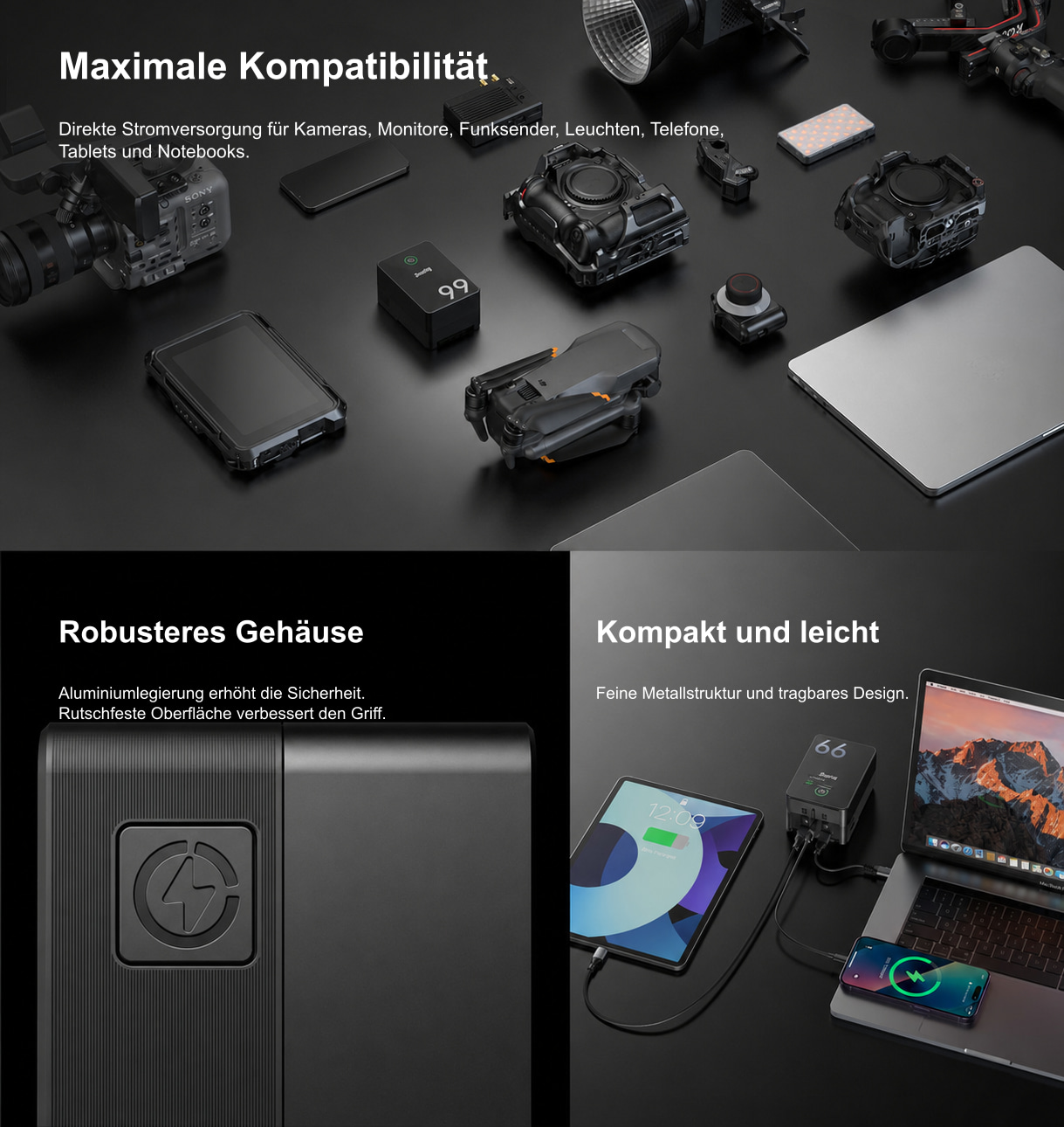 Übersetzte Produktinfografik SmallRig VB99 Pro 5/10