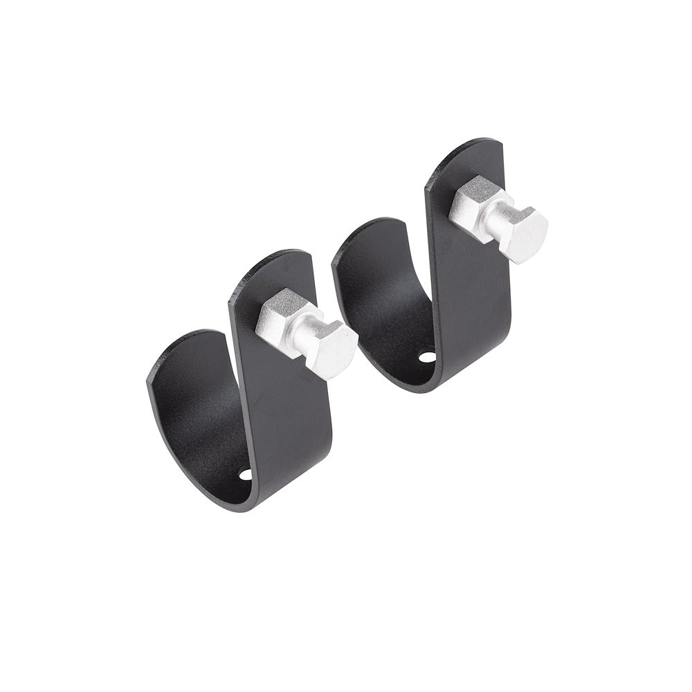 Detail des 16-mm-Zapfens und der 40-mm-Auflage des Manfrotto 039