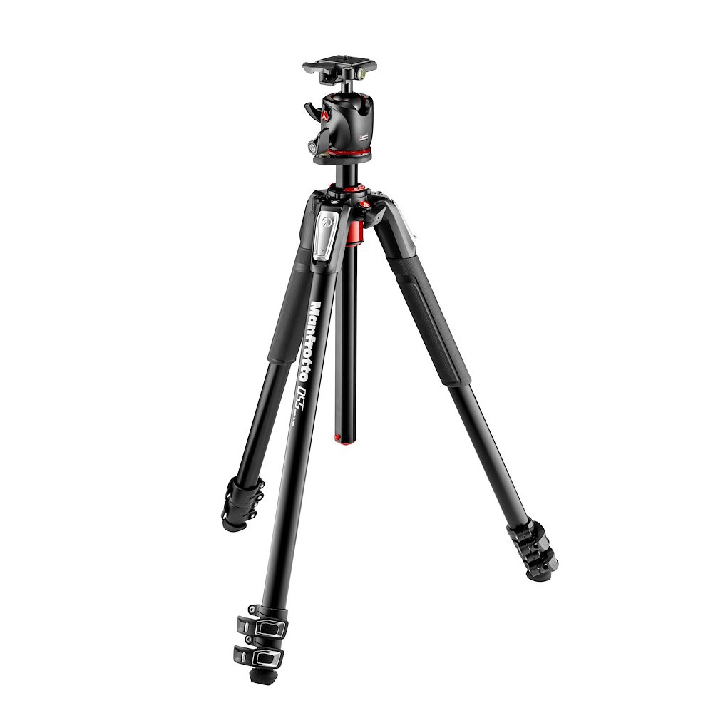 Manfrotto MK055XPRO3-BHQ2 komplettes Aluminium-Stativset mit XPRO-Kugelkopf