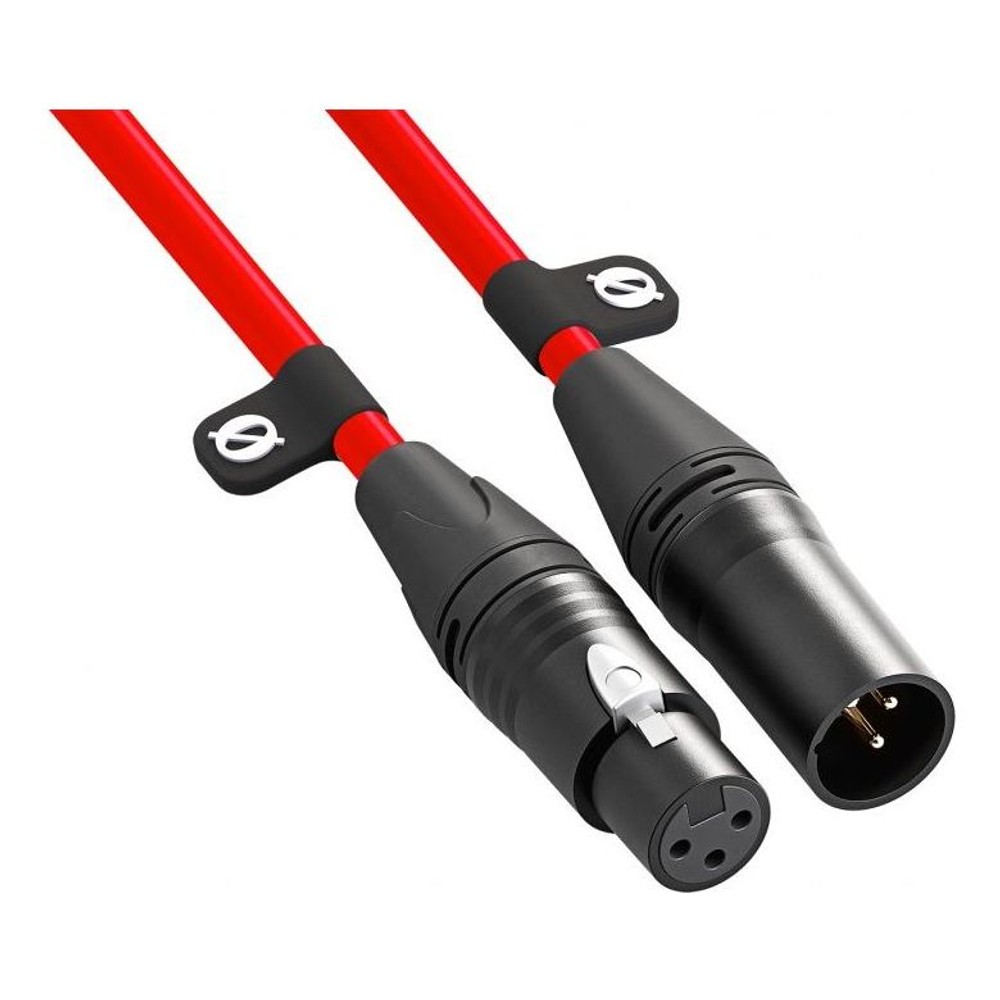 RØDE XLR Cable 6m (Red) – Professionelle Konstruktion
