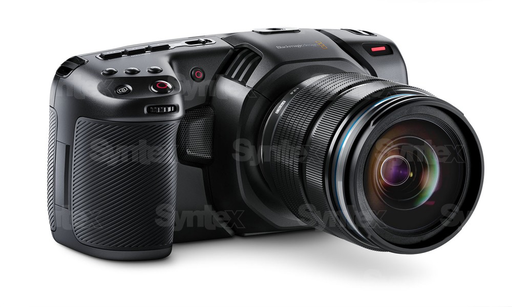 Vorderansicht der Blackmagic Pocket Cinema Camera 4K